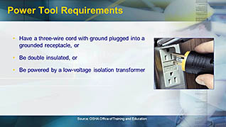 OSHA Construction: Electrical Safety