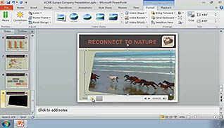Microsoft PowerPoint 2010: Adding Special Effects to a Presentation
