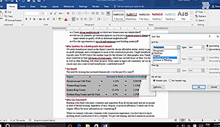 Microsoft Word 2016 Level 1.4: Managing Lists