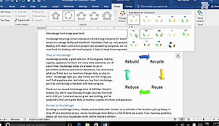 Microsoft Word 2016 Level 3.2: Using Custom Graphic Elements